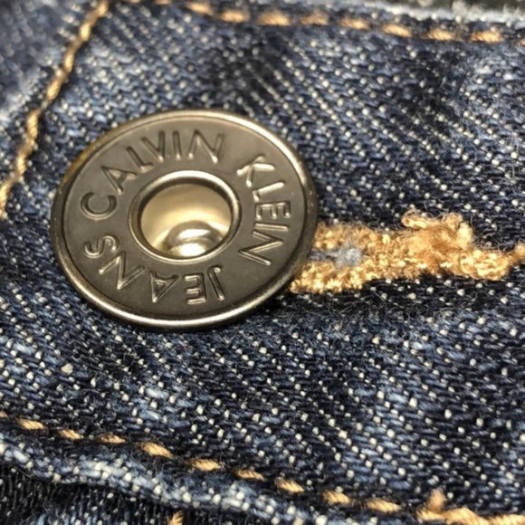 VINTAGE CALVIN KLEIN LEAN BOOT JEANS 12/31x30 ๐ฆ - Picture 14 of 14